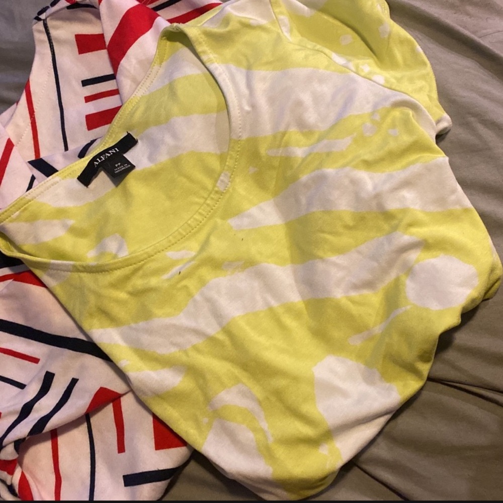 2 petite women casual shirts